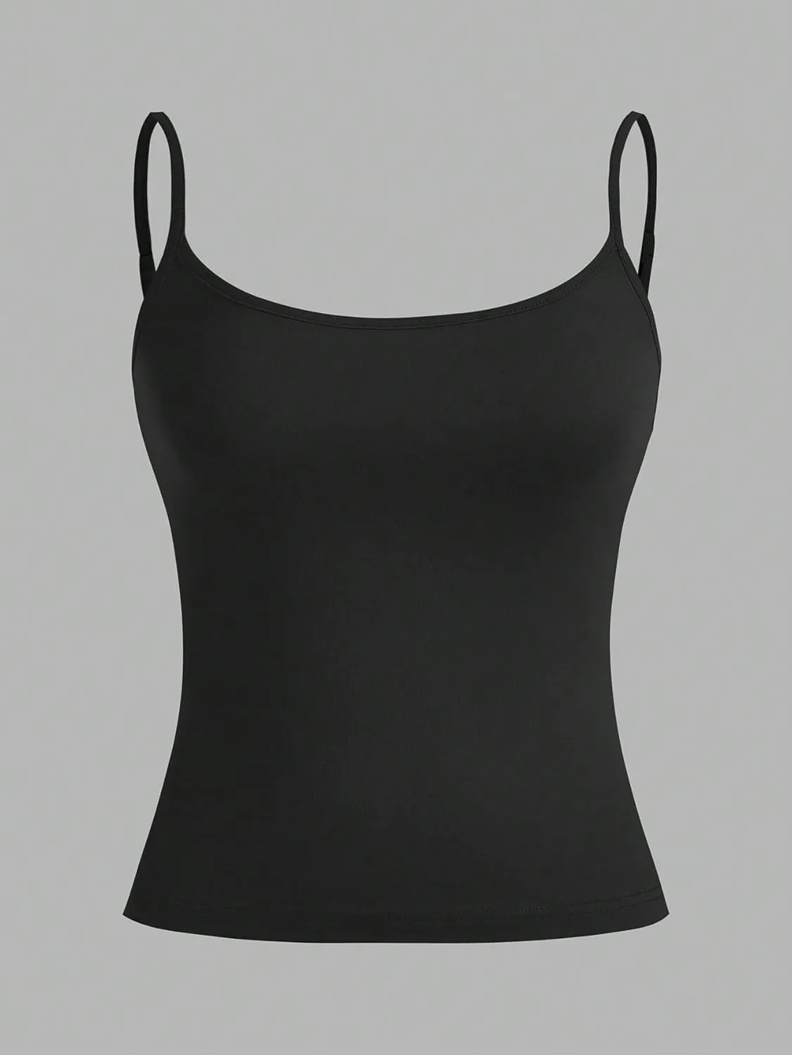 Tops For Women Fashion 2024 Casual 3pcs Set Of Bodycon Strappy Camisoles, Summer Trendy Cami Tank Tops