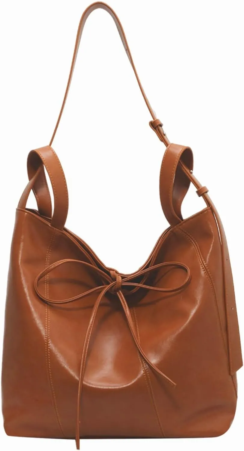Trendy Purses for Women Cute Y2k Bag Leather Tote Hobo Bag Crossbody Shoulder Top-Handle Bags Totes