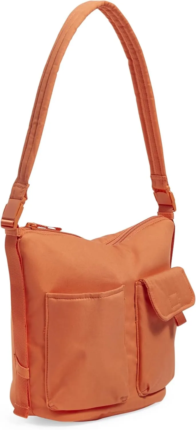 Vera Bradley Women's Cotton Utility Bucket Crossbody Purse