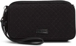 Vera Bradley Women's Microfiber All in One Crossbody Purse with RFID Protection