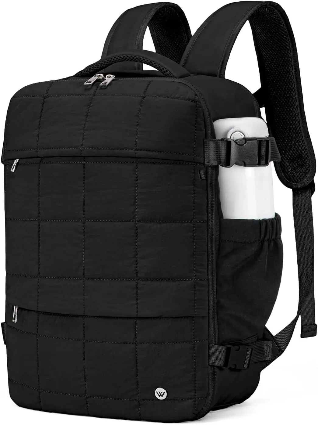 WESTBRONCO Travel Laptop Backpack for Women 17 inch Travel Backpack Carry on Flight Approved Puffy Travel Weekender Bags