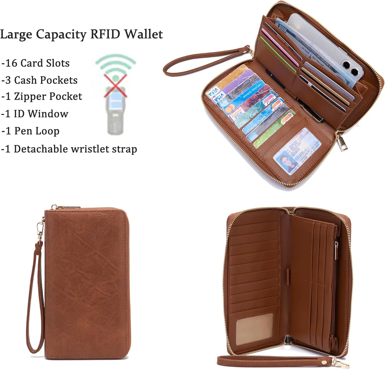 Women Large Crossbody Bags Ladies Satchel Shoulder Handbags Purse and Wallet Set for Women Totes Hobo Purses