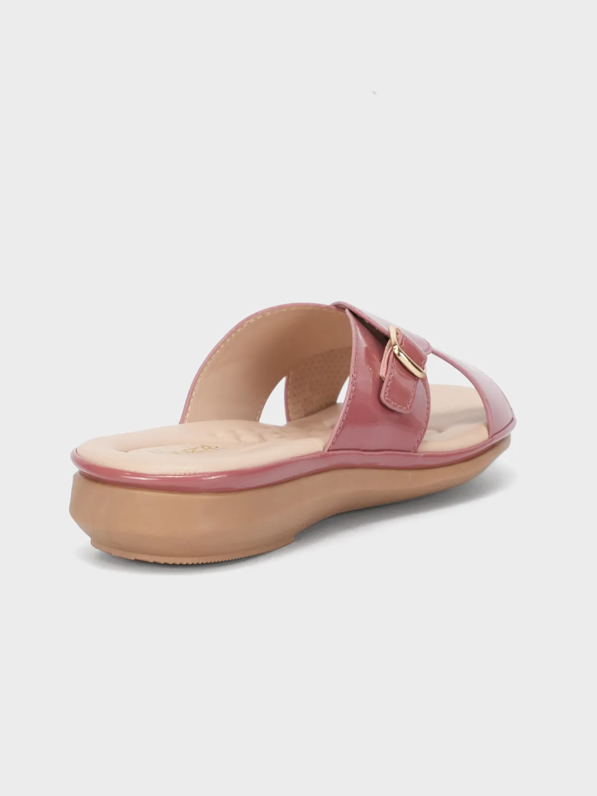 Women "CRESIDA" Crossover Comfy Flat Slippers