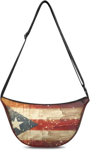 Women Trendy Crossbody Bag Men Lightweight Sling Crescent Purses with Adjustable Strap Fanny Packs Casual Handbag