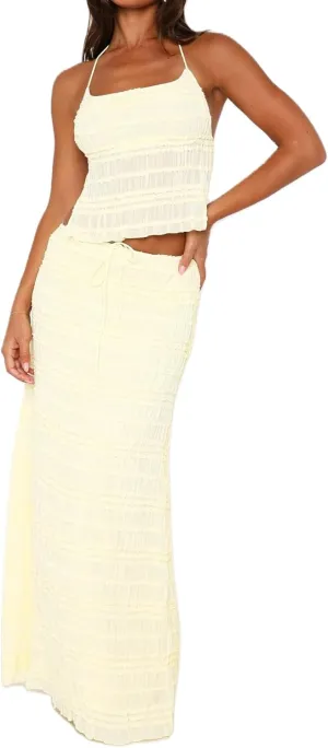 Women Y2k Maxi Skirt Set Backless Lace Halter Crop Top and Long Skirt Sets Tie Up Beach Sheer Dress 2 Piece Outfit