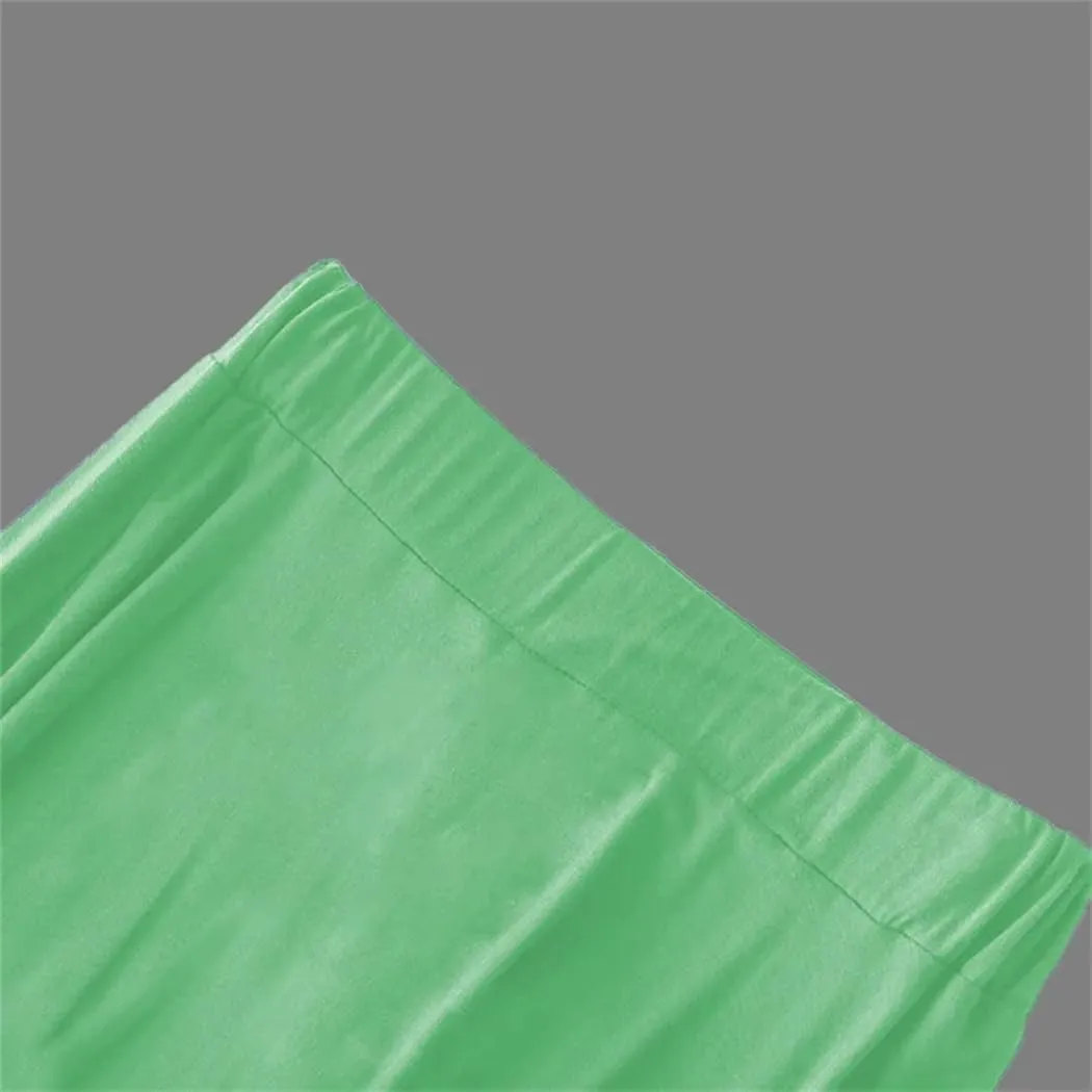 Women's Fashion High-Waisted Mid Length Skirt Loose-Fit Wide-Leg Umbrella A-Line Skirts