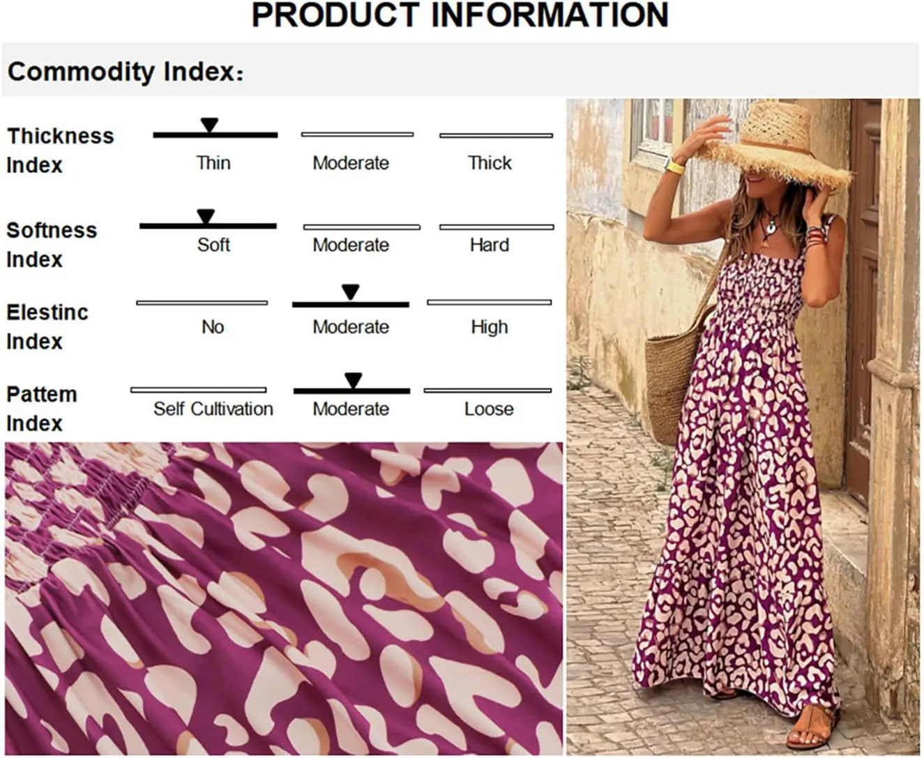 Women's Summer Boho Spaghetti Strap Square Neck Beach Sun Dress Sleeveless Floral Print Maxi Dress