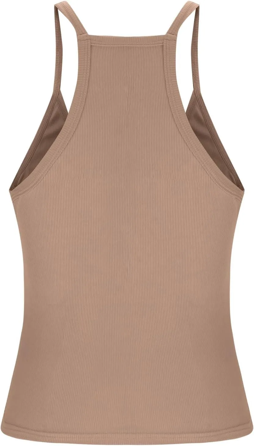Women's Tank Tops Summer Spaghetti Strap Spring Shirts Deep V Neck Beach Vacation 2025 Casual Camisole